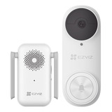 Timbre Wi-fi Ezviz 3mp Recargable Con Cámara Y Timbre Inter