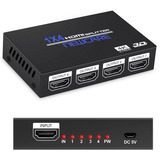 Splitter Hdmi 1x4 Hdmi Splitter 1 En 4 Out Hdmi Splitte...