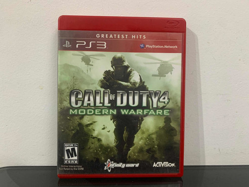 Call Of Duty 4 Mw Ps3 Fisico Usado Modern Warfare