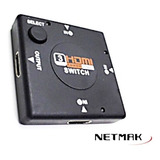 Netmak Switch Hdmi 3x1 Manual Nm-hd3 Sin Fuente