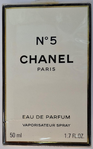 Perfume Chanel Nª5 Eau De Parfum X 50 Ml Original