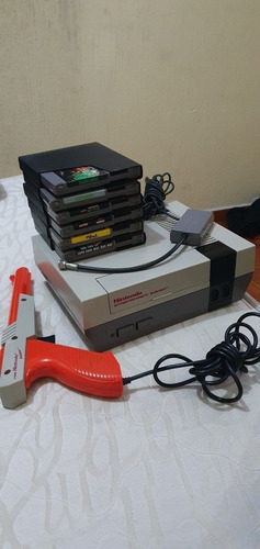 Consola Nintendo Nes Original Con Juegos