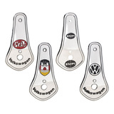 Pera Para Cofre Vw Sedan Vocho Aluminio Logo Y Escudo Vw 1