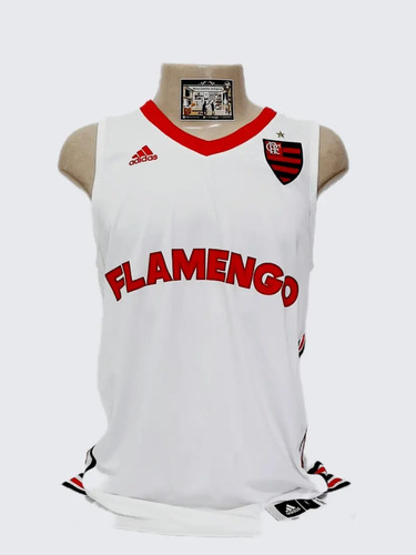 Camisa Flamengo Rj Basquete Branca 2015 Regata Tamanho P Nbb