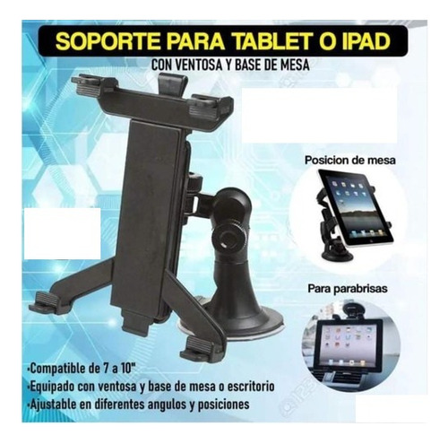 Soporte Universal Para Tablet Para Auto