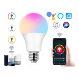 Foco Led Rgb Wifi Inteligente Compatible Con Alexa Y Google 