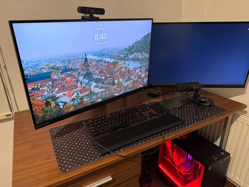 Computador Gamer Con Monitores, Mouse, Teclado Y Más