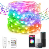 Luces Led Globo Guirnalda Rgb App Control Remoto 5mt Usb