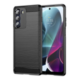 Funda Antigolpes Carbono Para Moto G200