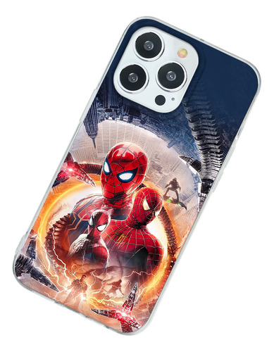 Funda Para iPhone Spiderman Doctor Octopus Marvel Doc Ock