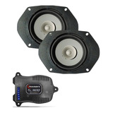 Kit Taramps Tl500+par Falante 5x7 Original Bossound 50 Rms 