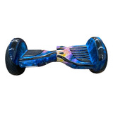 Hoverboard Skate Elétrico 10,5 Polegadas Led Bluetooth Cor D