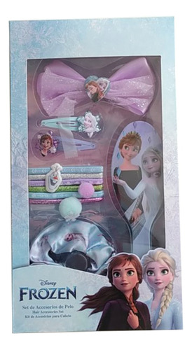 Set Accesorio Kids Oficial Disney Frozen Cepillo Nena Pelo 