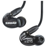 Auriculares In Ear Shure Se215k Intraurales Monitoreo Pro Cu