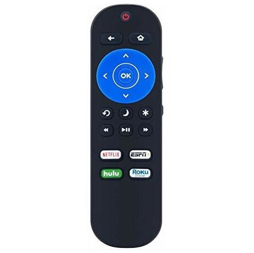 Remplazo Control Para Roku Tv Zdalamit Batería Aaa -negro