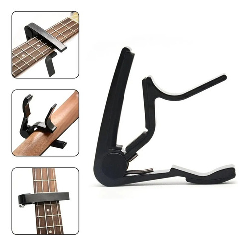 Capo Traste Cejillo Cejilla Capodastro Metalico De Guitarra