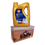 Kit Aceite Gulf 0w20 Y Filtros Fiat Cronos 1.3 Wega Npcars