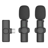 Mini Micrófono Inalámbrico Usb-c Android Plug-play Lavalier