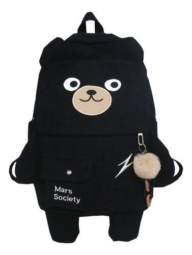 Bonita Mochila Con Forma De Oso, Bolsos Kawaii De Ocio, A La