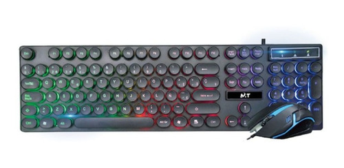 Set De Teclado Gaming Con Mouse Munditel