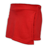 Short Saia Juvenil Helanca Vermelho