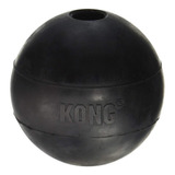 Pelota Perros Kong Ball Goma Negra Extreme Medium Large