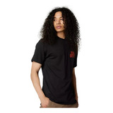 Polera Fox  Lifestyle Colel Negro