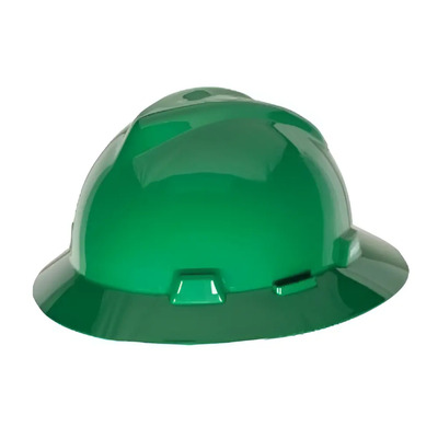 Casco Seguridad Tipo Ala Ancha Ajuste Matraca Infra Color Verde Infra | MercadoLibre