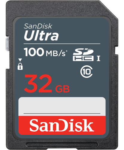 Memoria Sd 32gb Sandisk Ultra Sdhc Clase 10