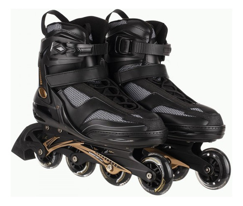 Patin Hook En Linea Hit Gold | Negro