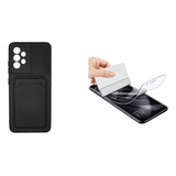 Funda Tpu Cubre Cám + Hidrogel Compatible Con Samsung A32 4g