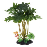 4 Paquete De 2-6 Plantas Artificiales De Plástico 8.5x21cm