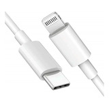 Cable Usb Tipo C A Ficha Compatible Con iPhone iPad