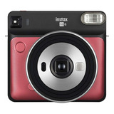 Cámara Instantánea Fujifilm Instax Square Sq6 Ruby Red