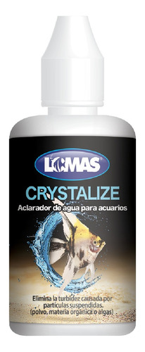 Crystalize Aclarador De Agua Para Acuarios(30ml) X5 Unidades