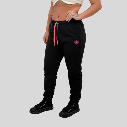 Calça Moletom Feminino Academia Basica Envio Imediato