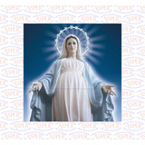 Mayolica Azulejo Exterior/interior 60x60 Virgen De Medjugorg