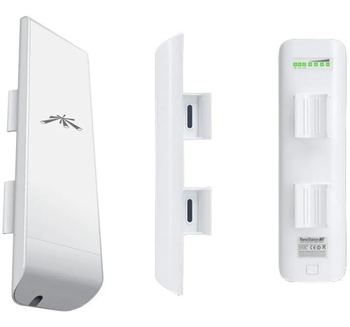 2 Nanostation M5 5ghz Airmax 16db Cpe Com Fonte - Aproveite