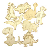 Recortes De Dinosaurios De Madera Piezas De Dinosaurios Para