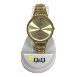 Reloj Q&q Metal Dama Qa97j202y