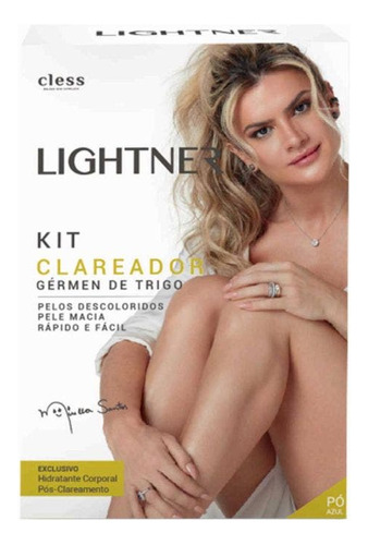 Kit Clareador Lightner Gérmen De Trigo Conjunto C/3 95ml