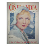 Revista Cinelandia Ann Harding 1931, Con Publicidad Antigua