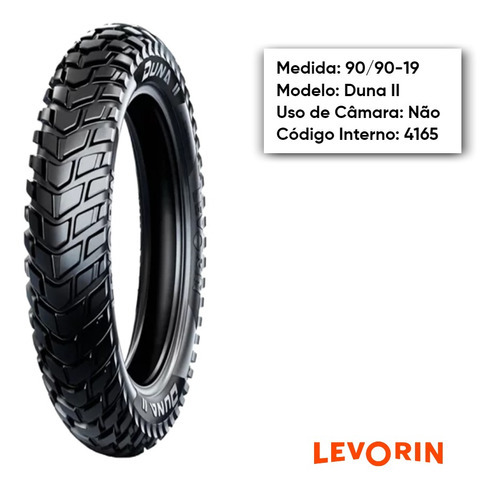 Neumático Diant Bros 125/150/160 Xre 190 90/90-19 Levorin S/c Usado