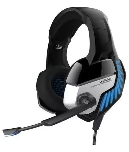 Audífonos Gamer Onikuma K5 Pro Azul Multiplataforma