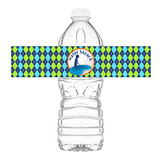 Etiquetas Botella Agua Golf - 20 Unidades - Decoración Golf