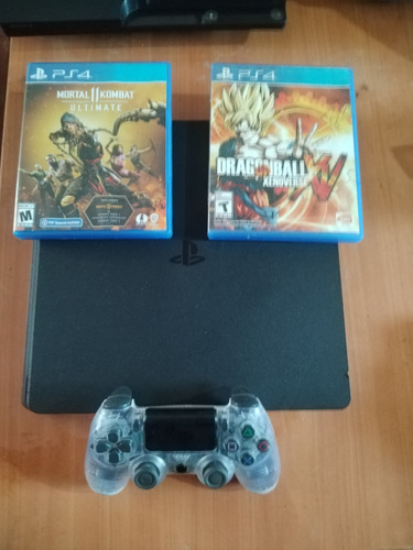 Play Station 4 Slim 1tb Sony + 3 Juegos + 1 Joystick