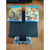 Play Station 4 Slim 1tb Sony + 3 Juegos + 1 Joystick