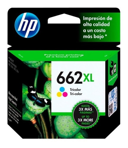 Cartucho Hp 662xl Tricolor Original Hp 2515 3515 2545 3545 