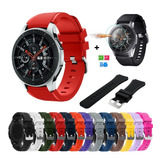 Kit 3 Correas Sport Silicon Colors Galaxy Watch 46mm + Mica