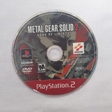 Metal Gear Solid 2 Ps2 Solo Juego Usado